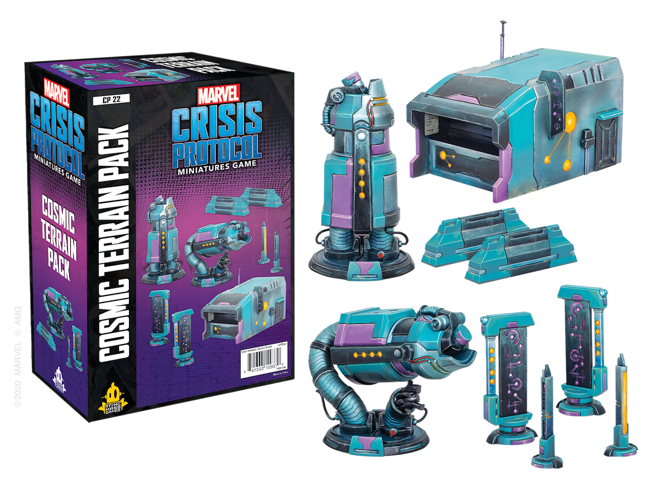 Marvel Crisis Protocol : Cosmic Terrain Pack